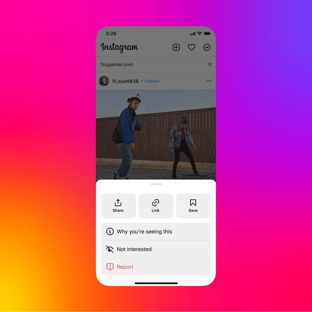 Instagram makes it easier to control the content you see